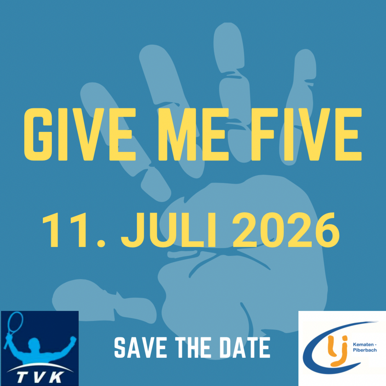SAVE THE DATE - GIVE ME 5 2026